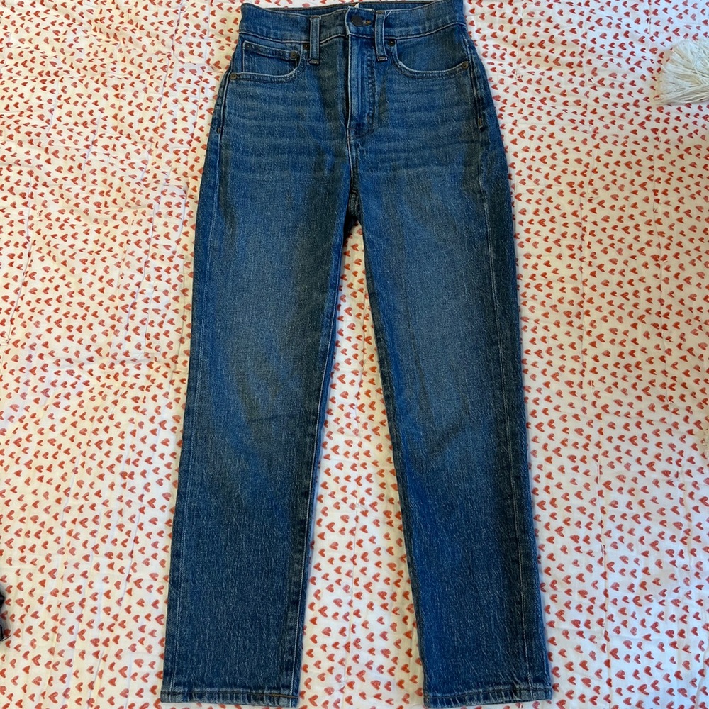 Madewell Classic Straight Jeans